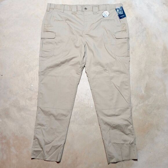 NWT Propper Kinetic Tan Khaki Tactical Cargo Pants - Size 52x37 (Unhemmed)
